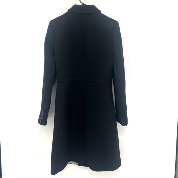 J. Crew Factory Black Pea Coat - Picture 5 of 7